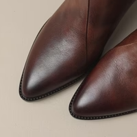 Anita | Botines de lujo con tacón bajo