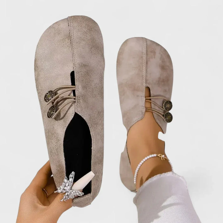 Lidia - Mocasines ortopédicos con diseño artesanal