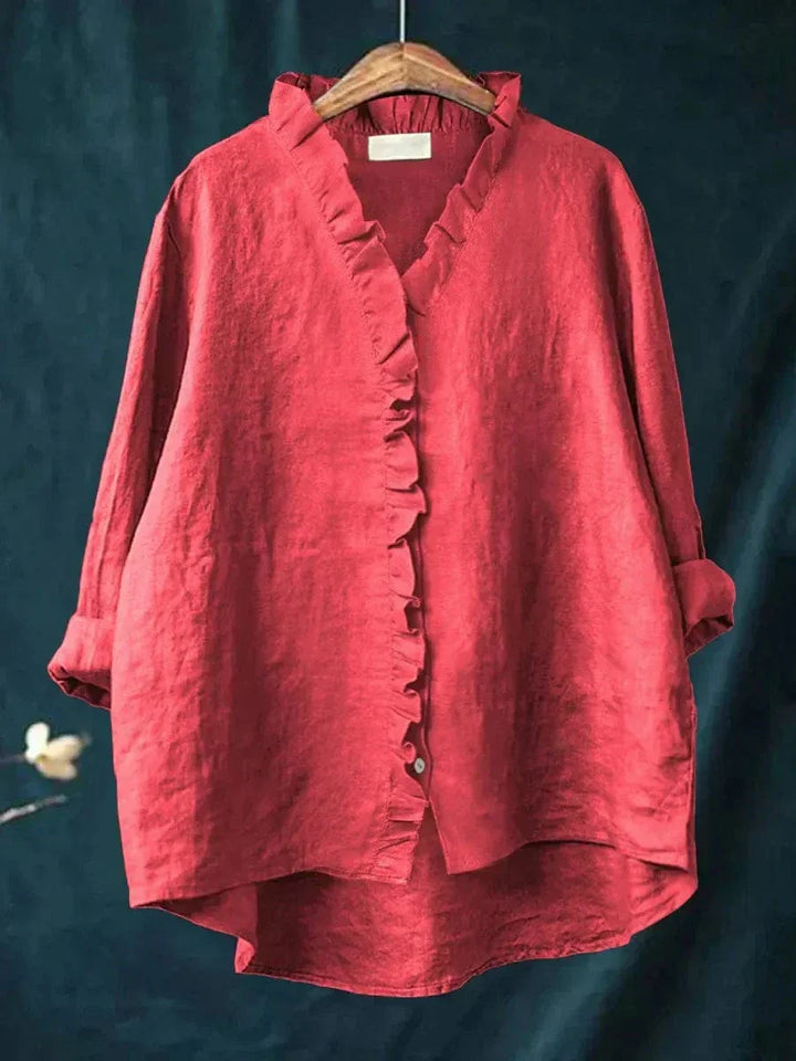 Arelia™ | Blusa de lino