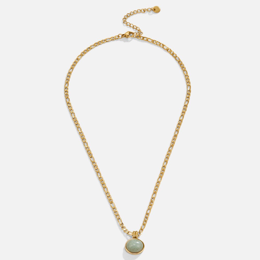 Klára-Marie – Collar redondo con colgante estructurado.