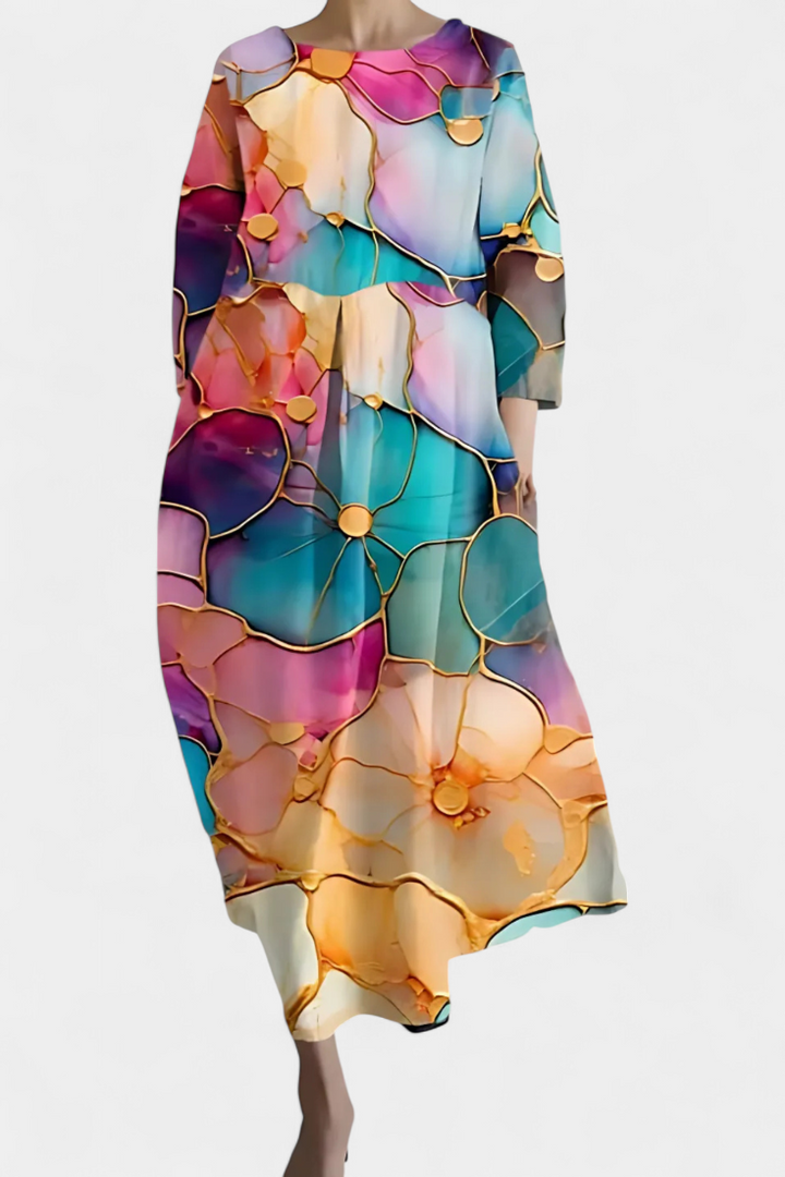 Isalinde | Vestido cómodo con escote en V
