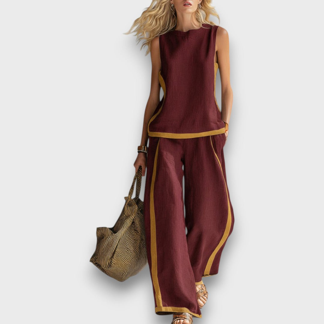 Aura™ | Conjunto de lino de dos piezas