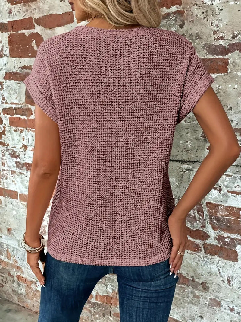 Sophie - La Camiseta de Cuello Redondo Sweetheart