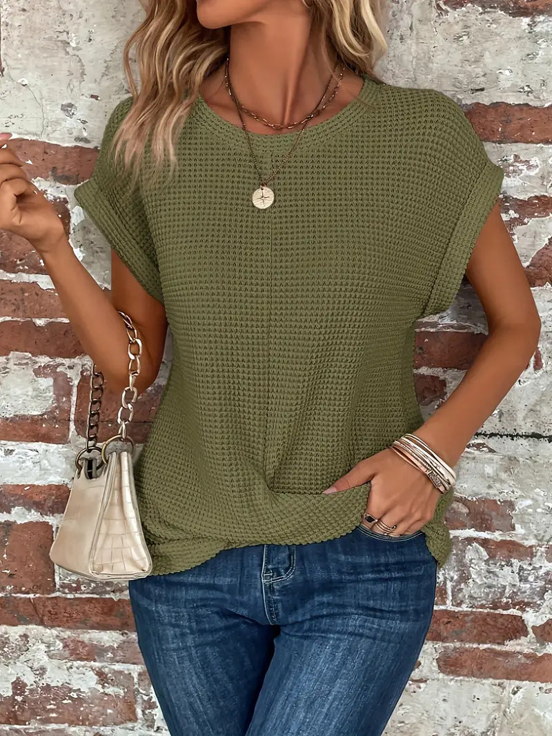 Sophie - La Camiseta de Cuello Redondo Sweetheart