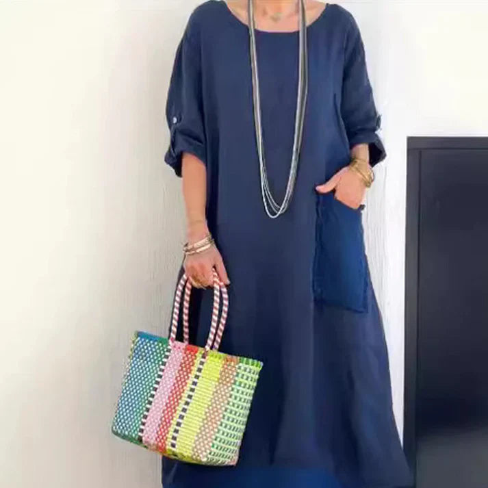Celia™ Vestido largo de estilo bohemio y relajado