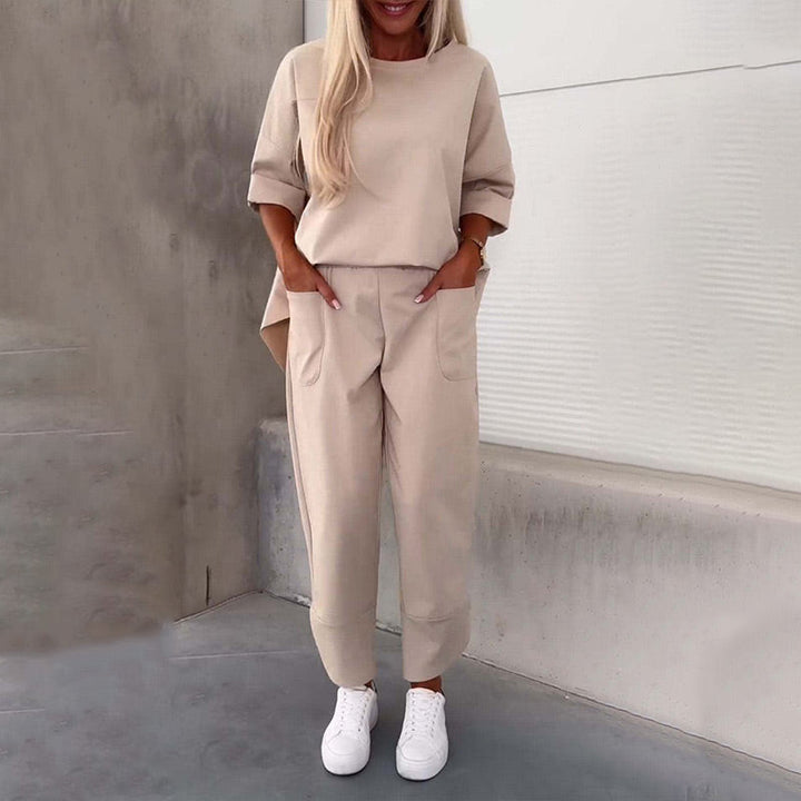 Elle | Conjunto cómodo de 2 piezas para el día a día