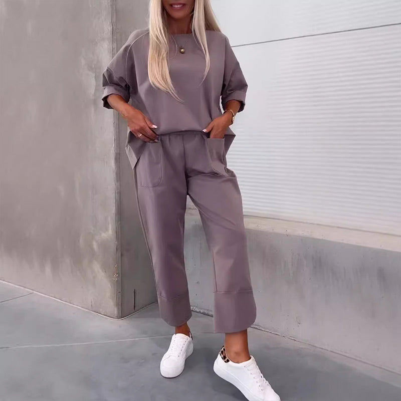 Elle | Conjunto cómodo de 2 piezas para el día a día