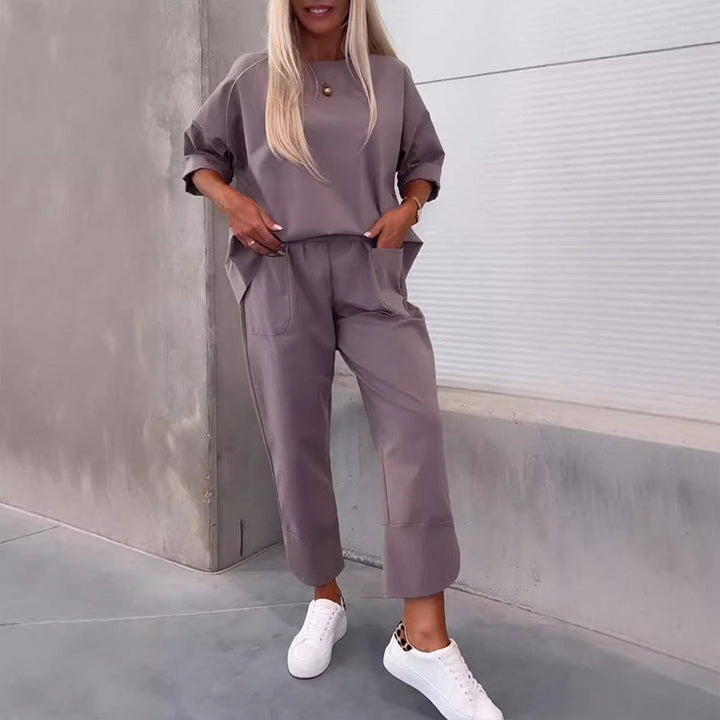 Elle | Conjunto cómodo de 2 piezas para el día a día
