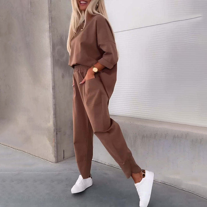 Elle | Conjunto cómodo de 2 piezas para el día a día