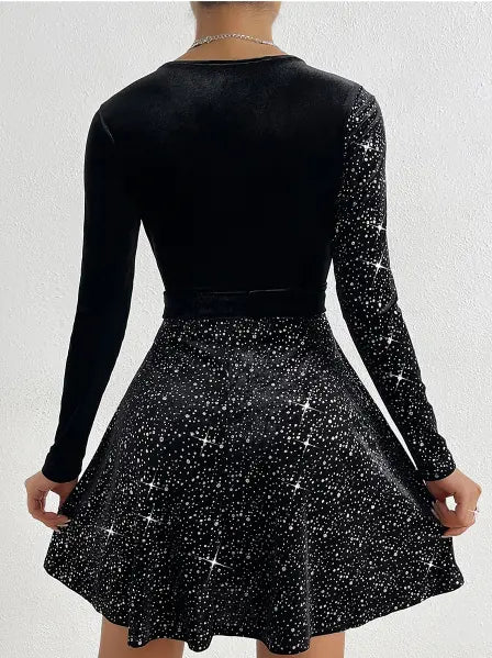 Mariana - Minivestido brillante