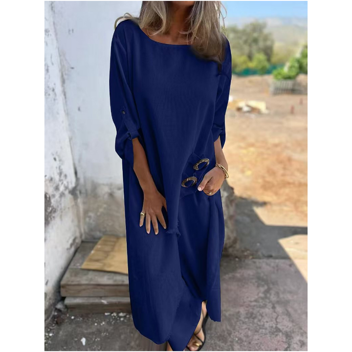 Fallon | Conjunto de Vestido de Dos Piezas Relajado