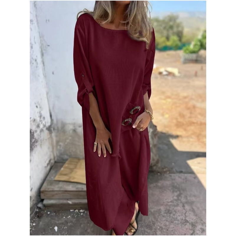 Fallon | Conjunto de Vestido de Dos Piezas Relajado
