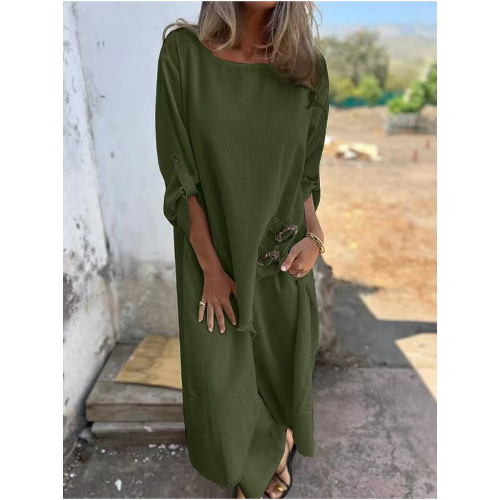 Fallon | Conjunto de Vestido de Dos Piezas Relajado