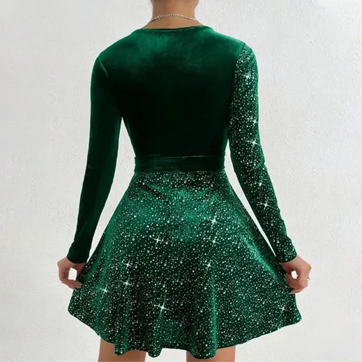 Mariana - Minivestido brillante
