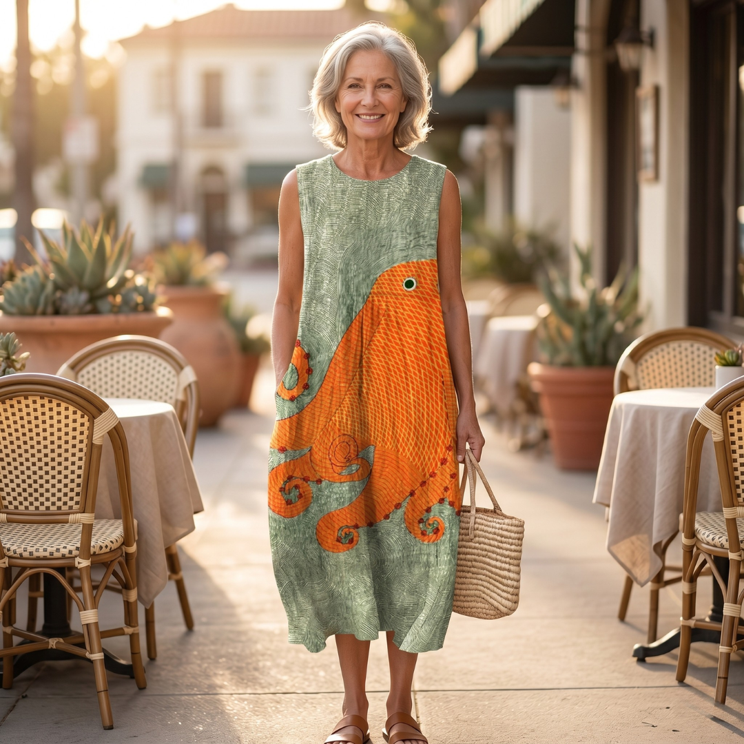 Elize | Vestido estampado de verano