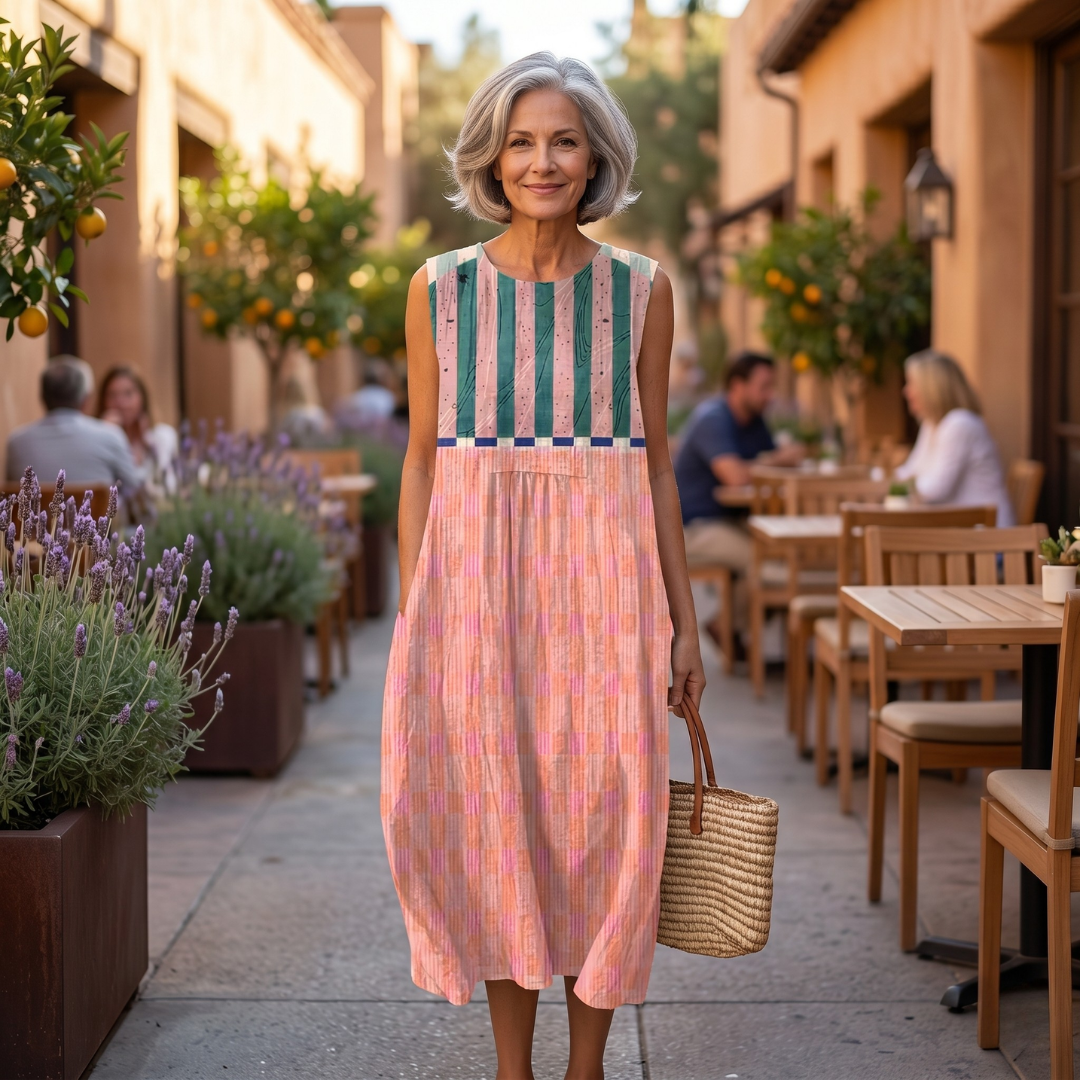 Amara | Vestido Estampado de Brisa