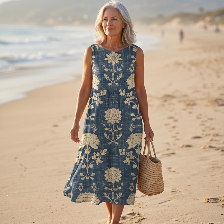 Madeleine | Vestido Vintage Florido