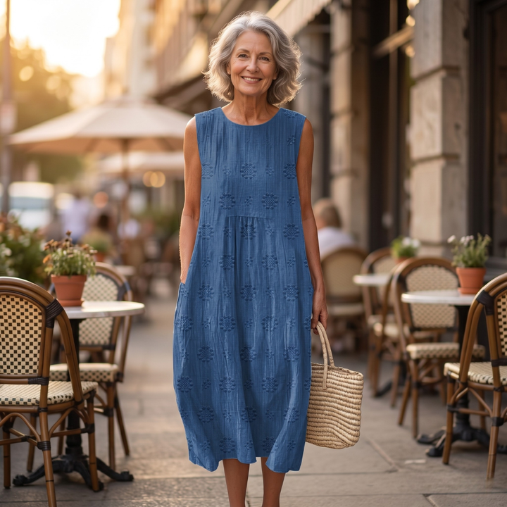 Josephine | Vestido estampado holgado
