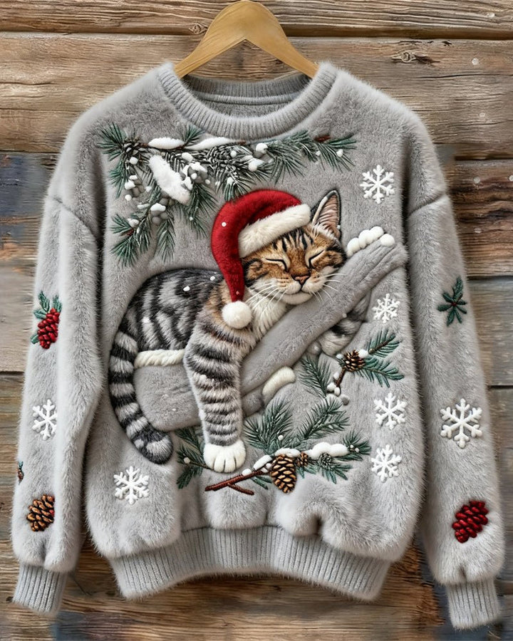 GATITO DORMILÓN™ | SUÉTER DE INVIERNO