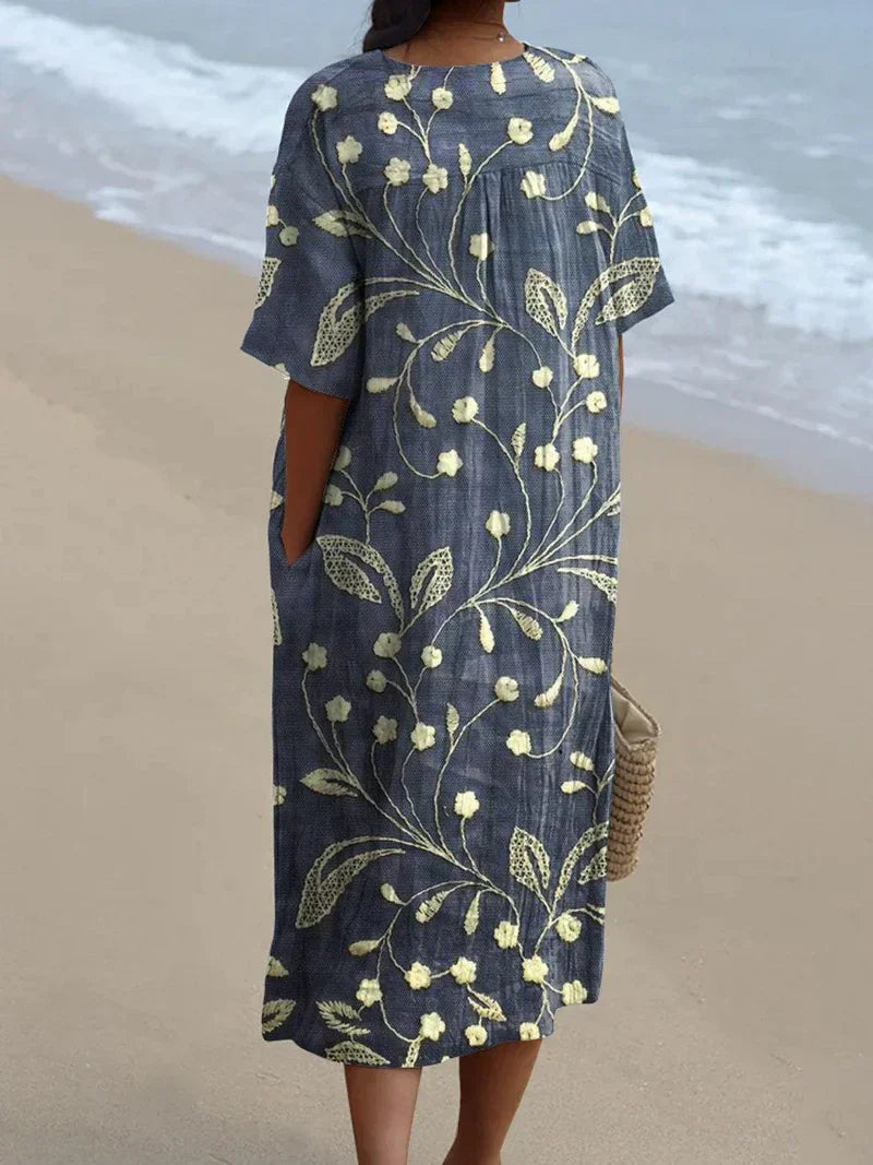 Vestido estampado brisa de verano